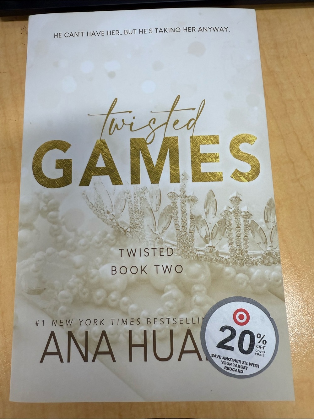 Twisted Games (Twisted Book Two) by - White & Gold Cover